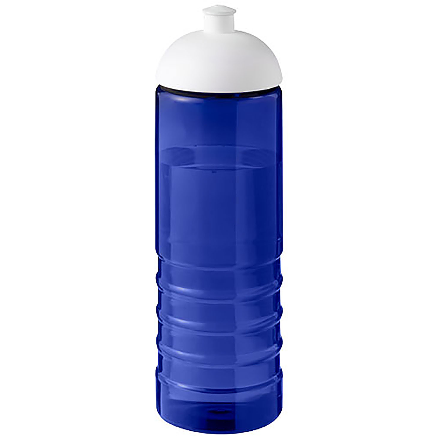 Sportovní lahev s kupolovitým víčkem H2O Active® Eco Treble o objemu 750 ml  - bílá