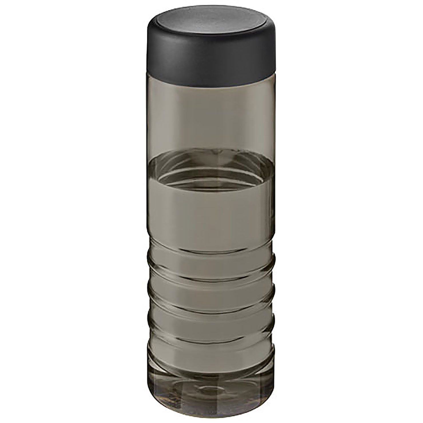 H2O Active® Eco Treble 750 ml screw cap water bottle  - černá