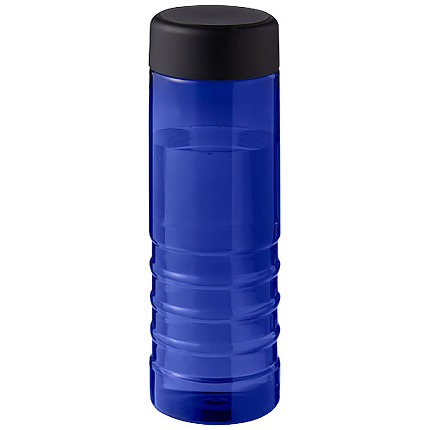 H2O Active® Eco Treble 750 ml Sportflasche mit Drehdeckel - schwarz