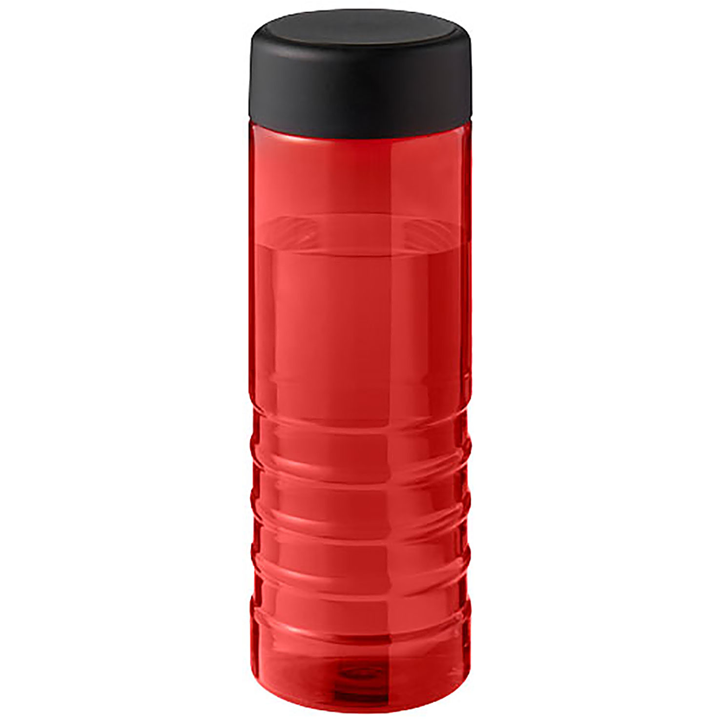 H2O Active® Eco Treble 750 ml screw cap water bottle  - red