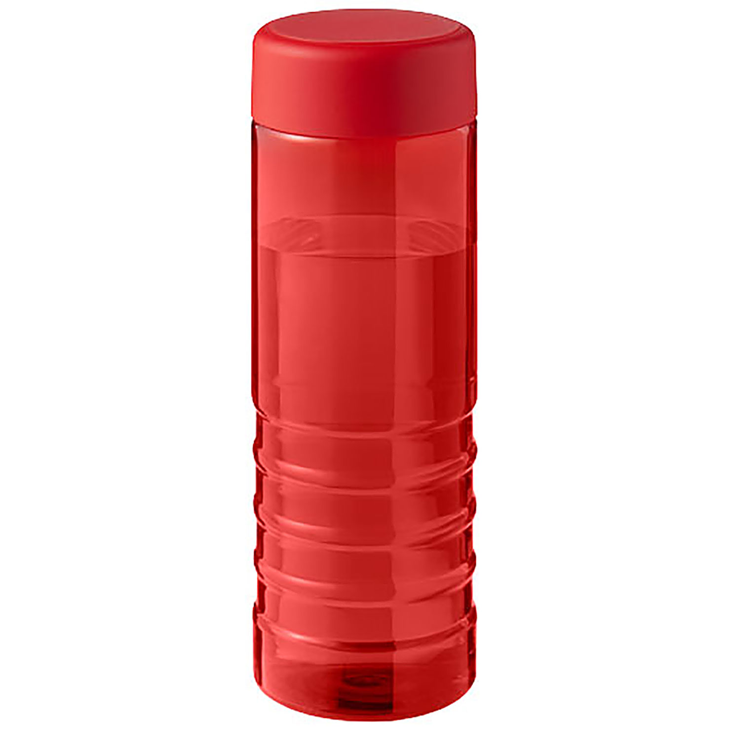 H2O Active® Eco Treble 750 ml screw cap water bottle  - red