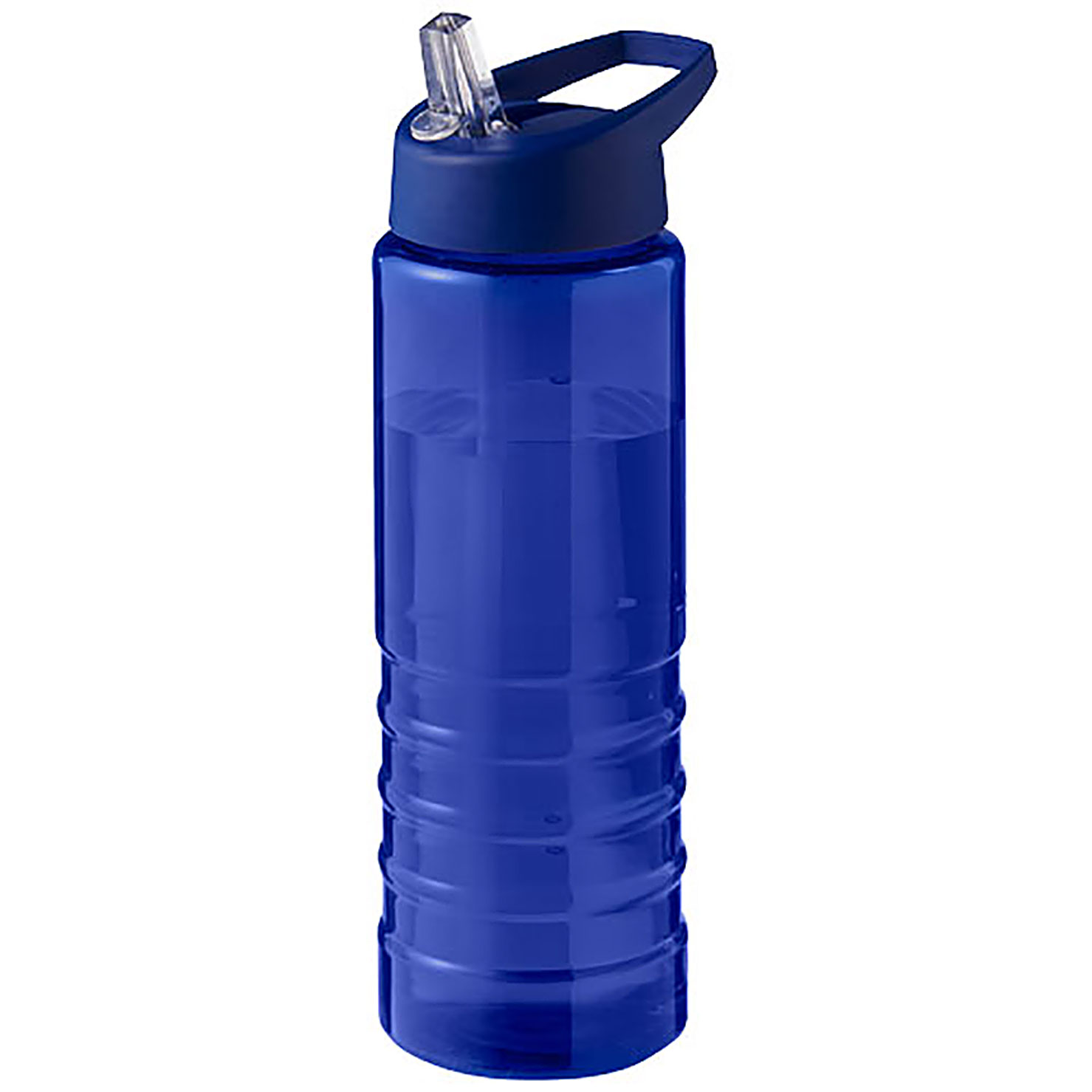 H2O Active® Eco Treble 750 ml Sportflasche mit Stülpdeckel  - blau