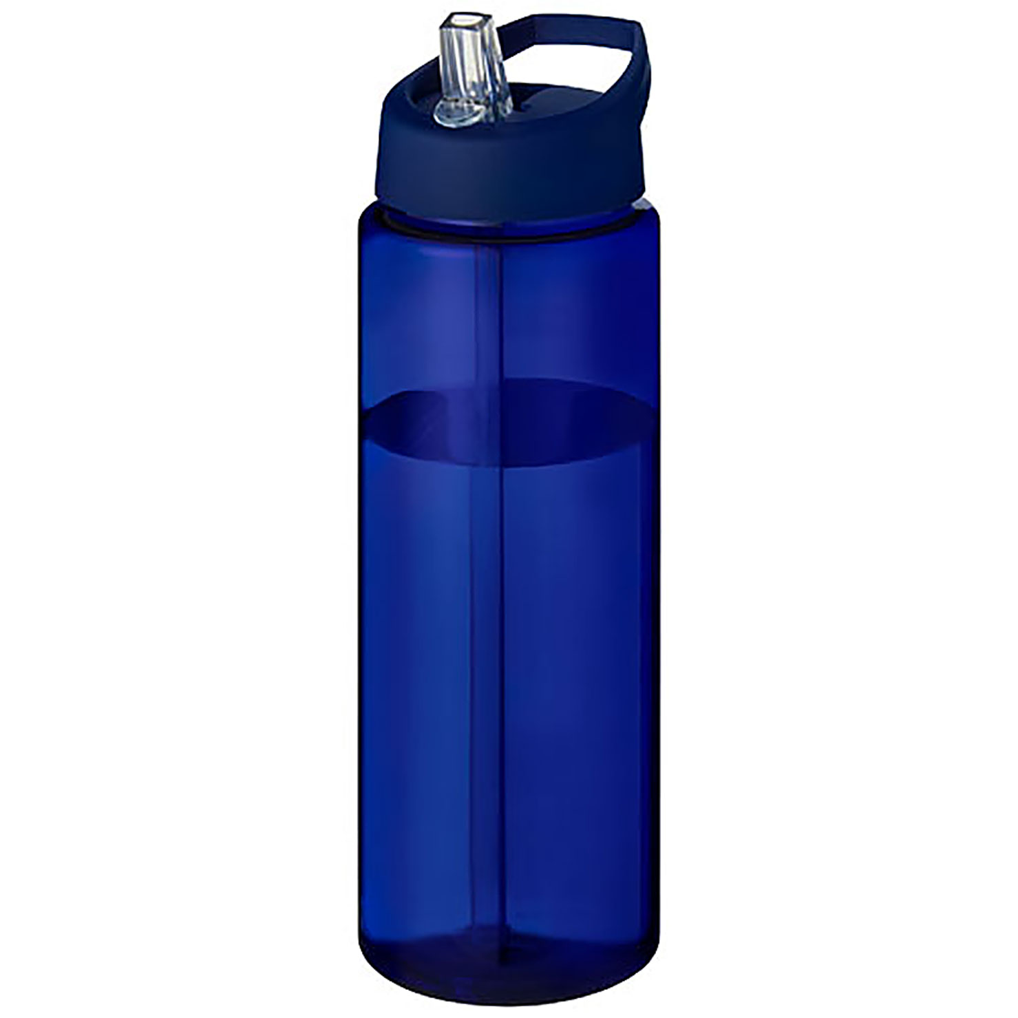 Sportovní lahev H2O Active® Eco Vibe o objemu 850 ml s víčkem s hubičkou  - modrá