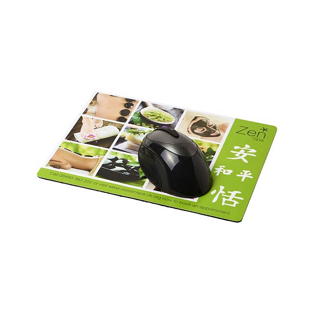 Q-Mat® rectangular mouse mat - black