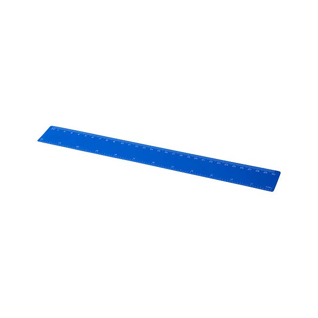 Rothko 30 cm plastic ruler - blue