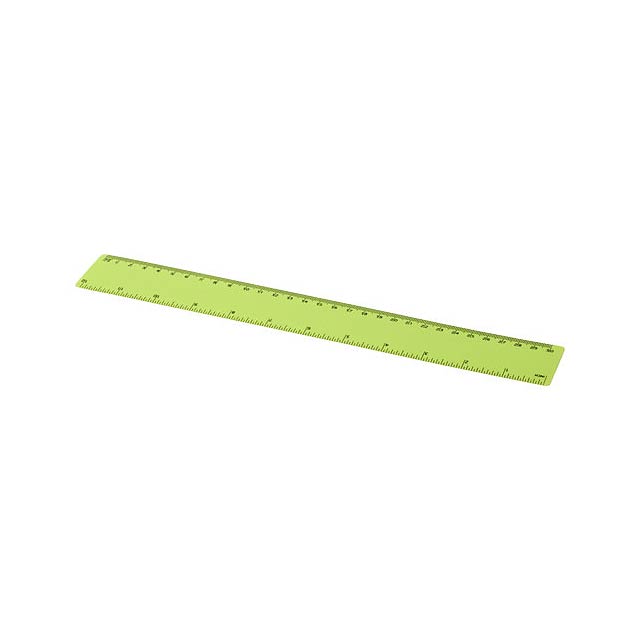 Rothko 30 cm plastic ruler - lime