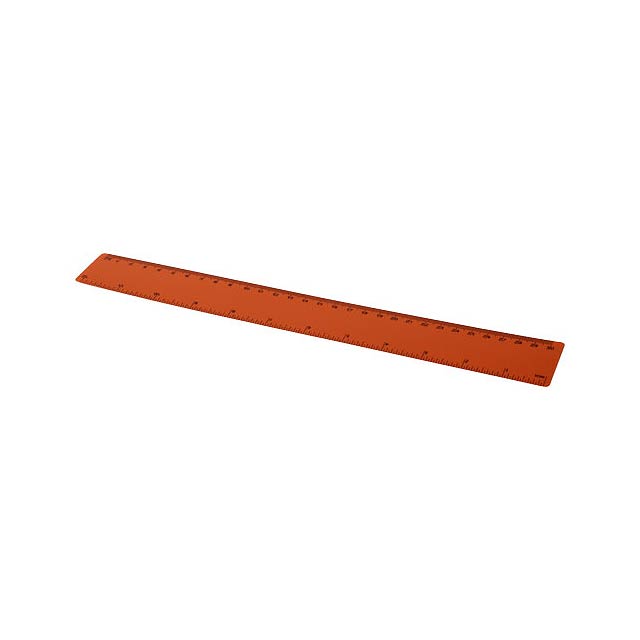 Rothko 30 cm plastic ruler - orange