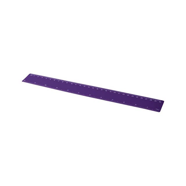 Rothko 30 cm plastic ruler - violet