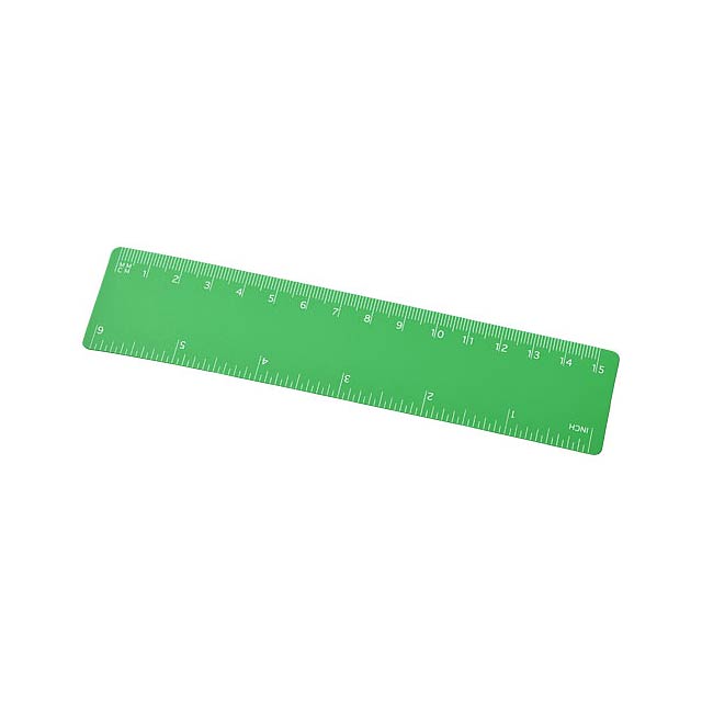 Rothko 15 cm Kunststofflineal - Grün