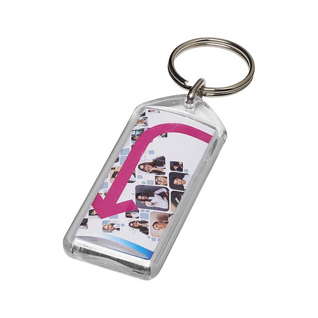 Stein F1 reopenable keychain - transparent