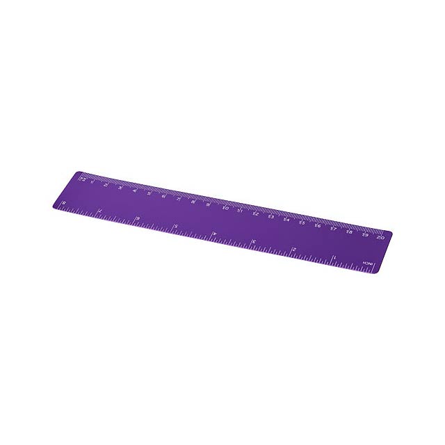 Rothko 20 cm plastic ruler - violet