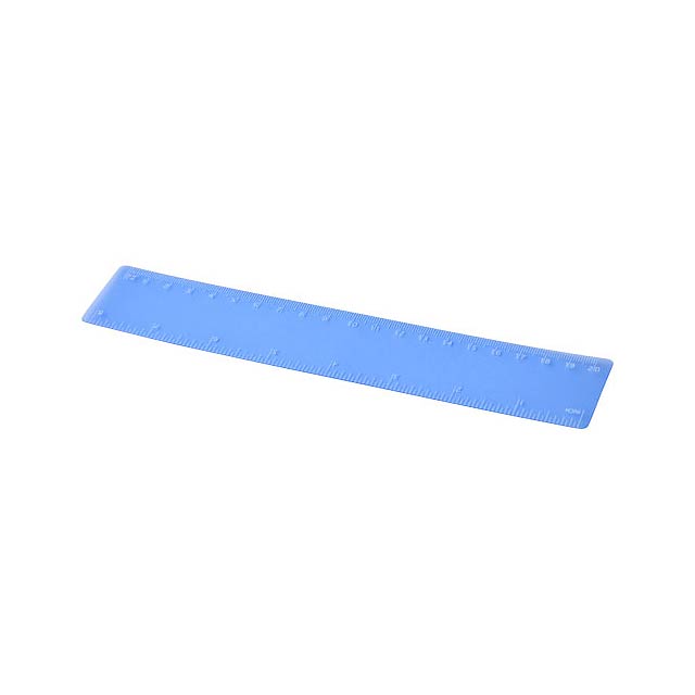 Rothko 20 cm plastic ruler - blue