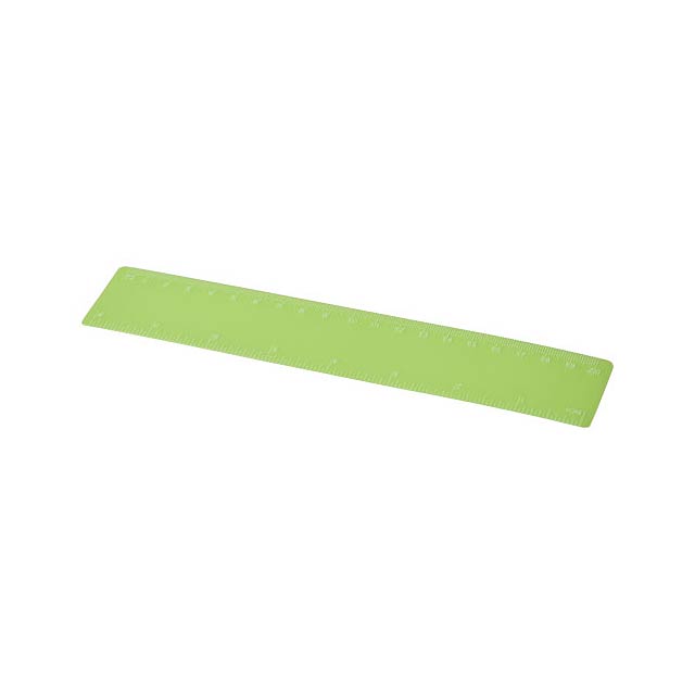 Rothko 20 cm plastic ruler - green