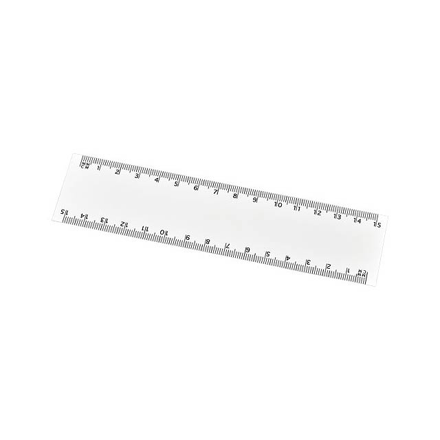Arc 15 cm flexible ruler - white