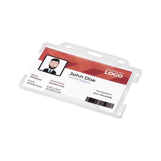 Vega Kartenhalter aus Kunststoff - Transparente
