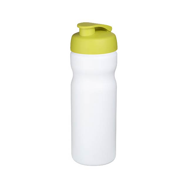 Sportovní láhev s vyklápěcím víčkem Baseline® Plus 650 ml - bílá