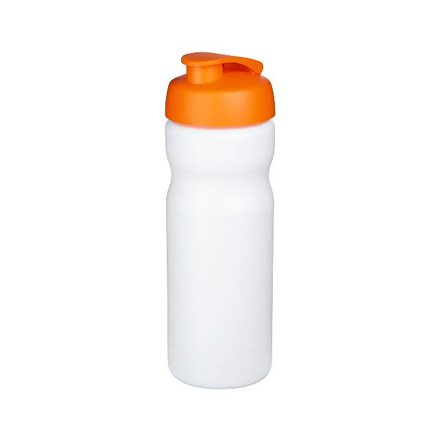 Sportovní láhev s vyklápěcím víčkem Baseline® Plus 650 ml - bílá
