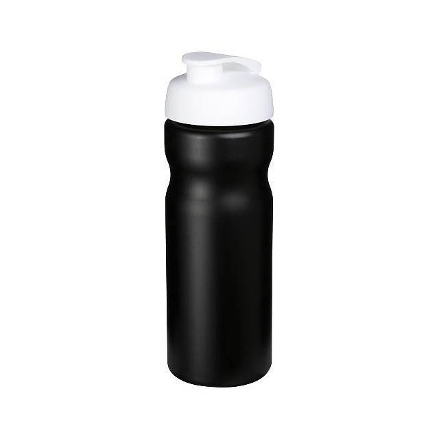 Baseline® Plus 650 ml Sportflasche mit Klappdeckel - schwarz