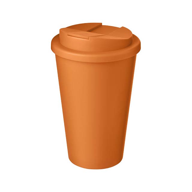 Americano® 350 ml tumbler with spill-proof lid - orange