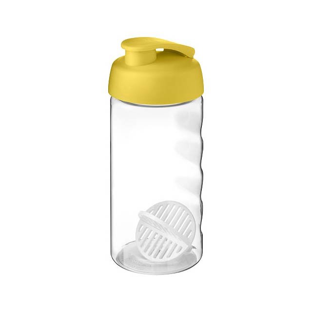 H2O Active Bop 500ml šejkrová lahev - transparentní žlutá