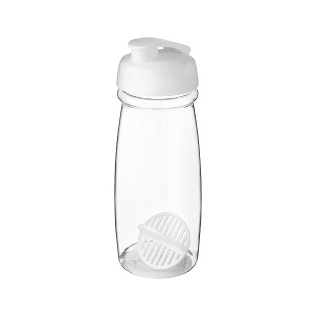 H2O Active® Pulse 600 ml shaker bottle - transparent