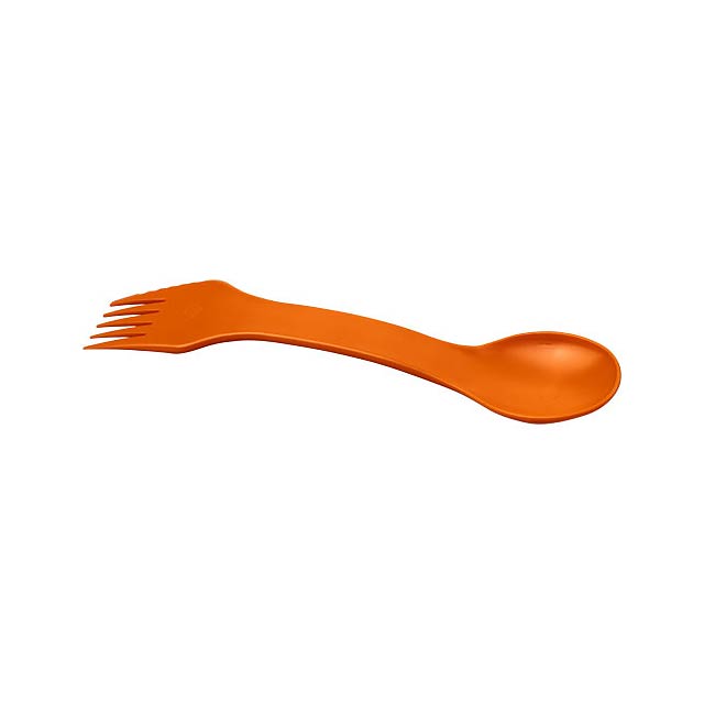 Epsy 3-in-1 spoon, fork, and knife - orange