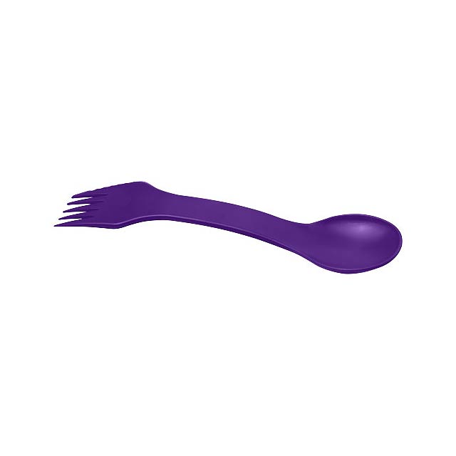Epsy 3-in-1 spoon, fork, and knife - violet
