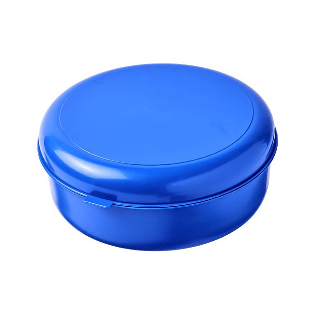 Miku runde Pastabox aus Kunststoff - blau