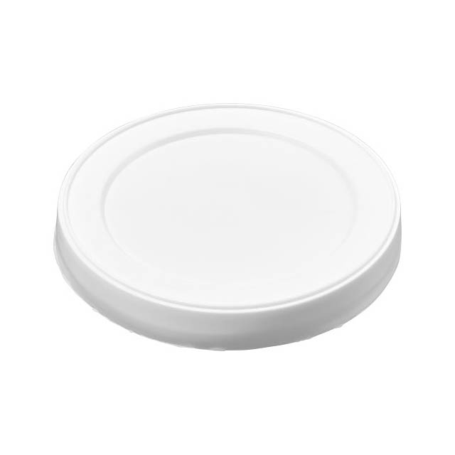 Seal plastic can lids - white