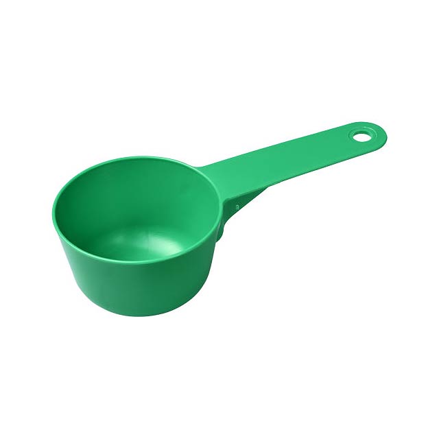 Chefz 100 ml plastic measuring scoop - green