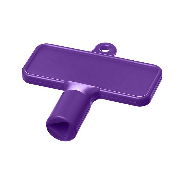 Maximilian rectangular utility key - violet