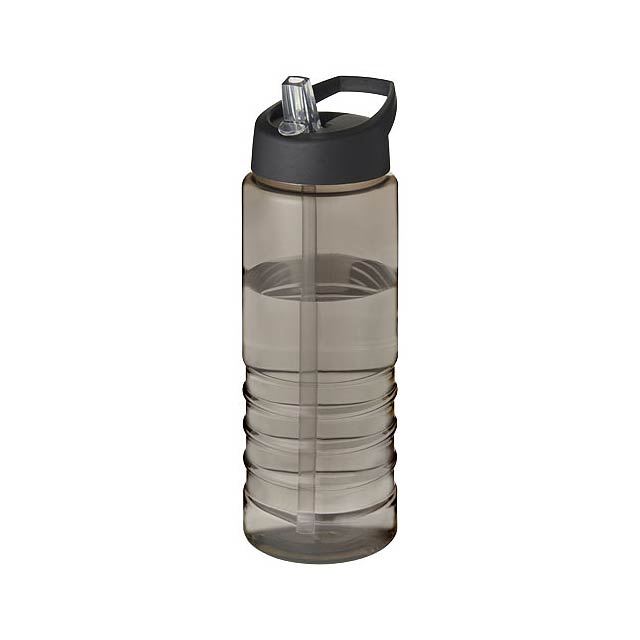 H2O Active® Treble 750 ml Sportflasche mit Ausgussdeckel - schwarz