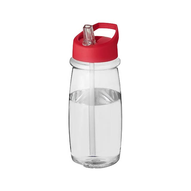 H2O Active® Pulse 600 ml Sportflasche mit Ausgussdeckel - Transparente