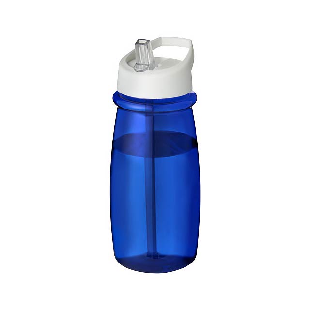 H2O Active® Pulse 600 ml spout lid sport bottle - blue