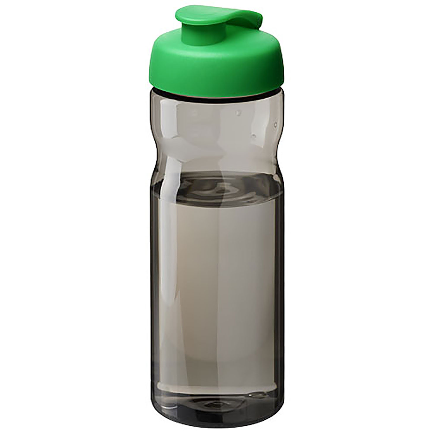 Sportovní lahev H2O Active® Eco Base o objemu 650 ml s odklápěcím víčkem - citrónová - limetková