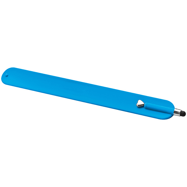 Schnapparmband - azurblau  
