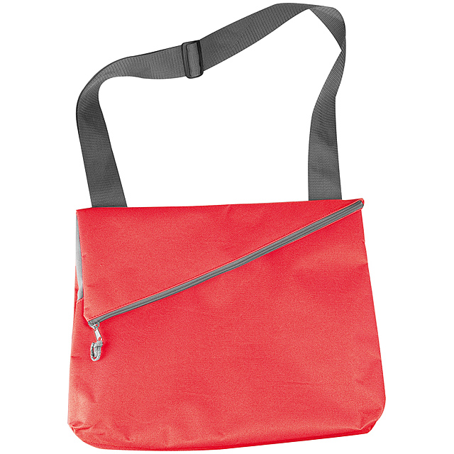 Trendy taška přes rameno - červená