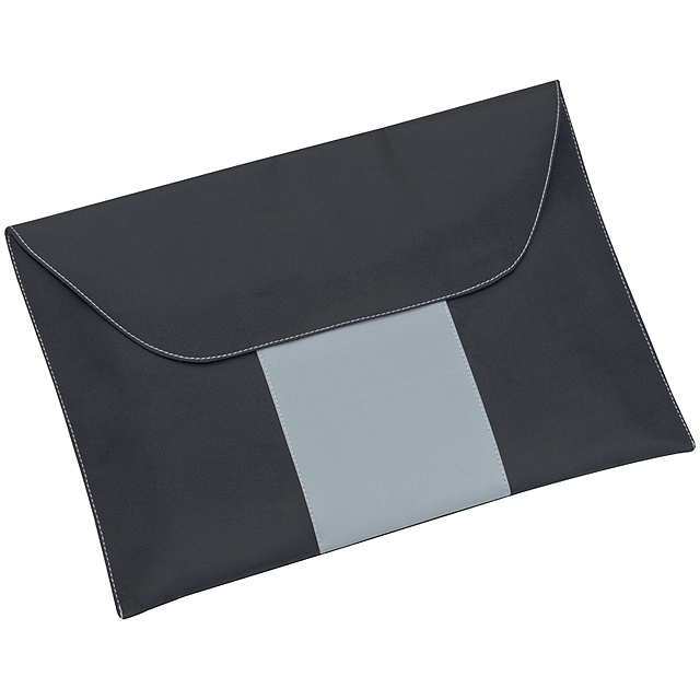 Document folder made if microfibre - black