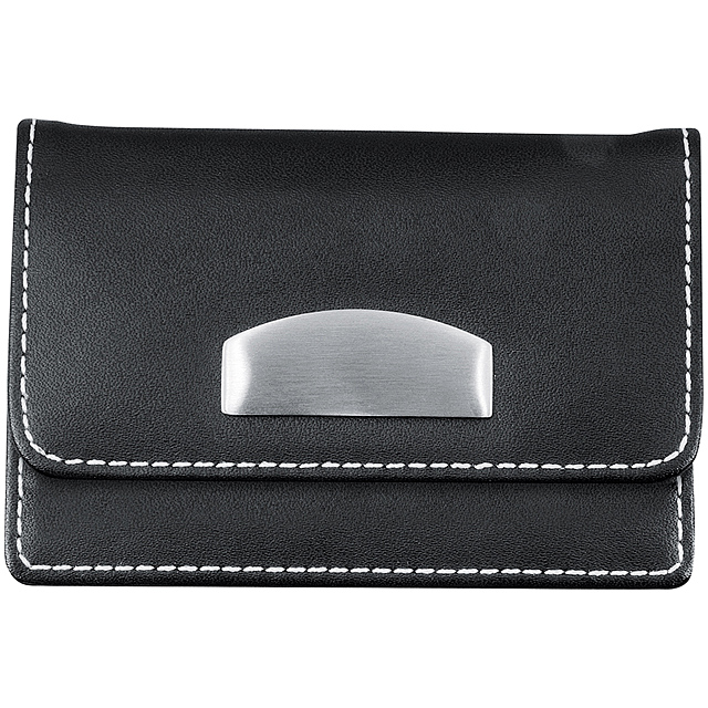 CrisMa Leather Business card holder - black