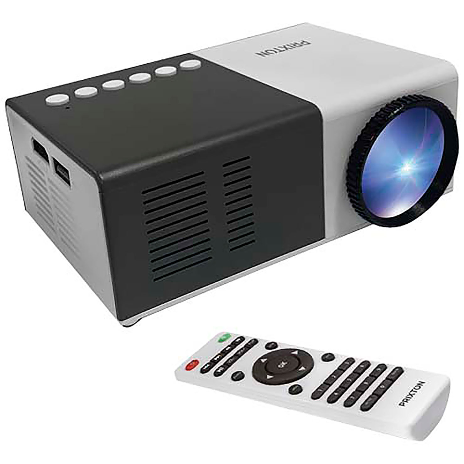 Prixton Cinema mini projector - black