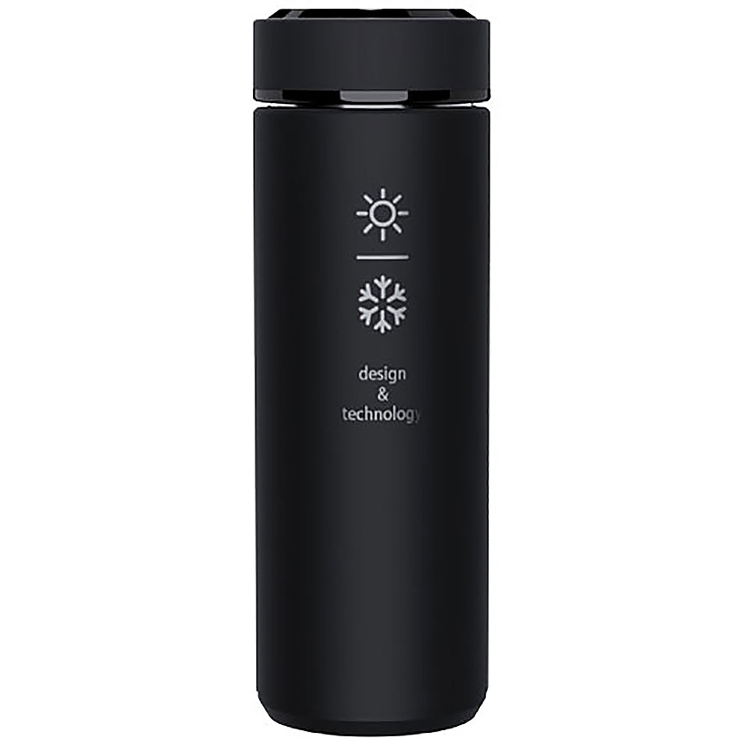 SCX.design D10 insulated smart bottle - black