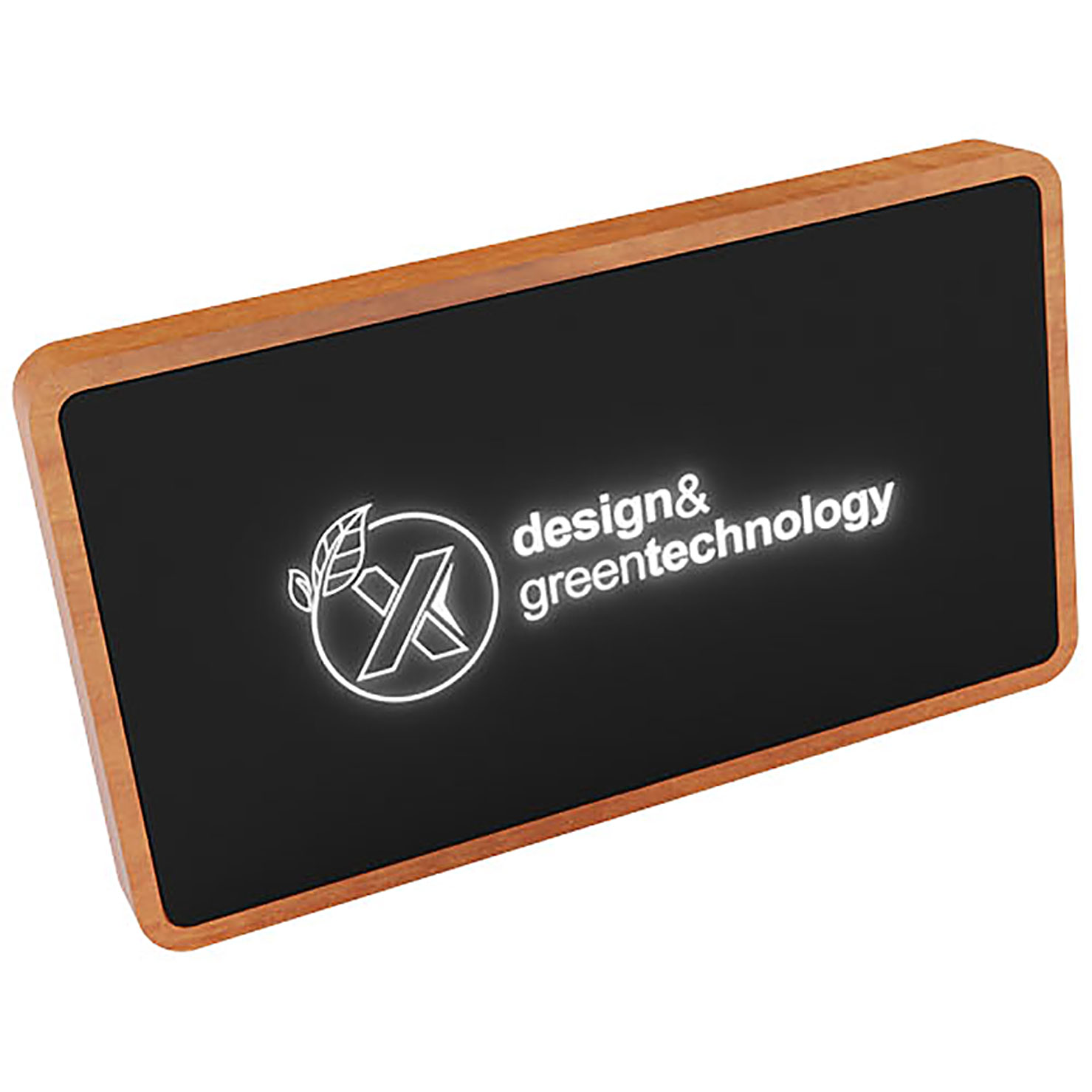 SCX.design P36 5000 mAh light-up wireless power bank - black