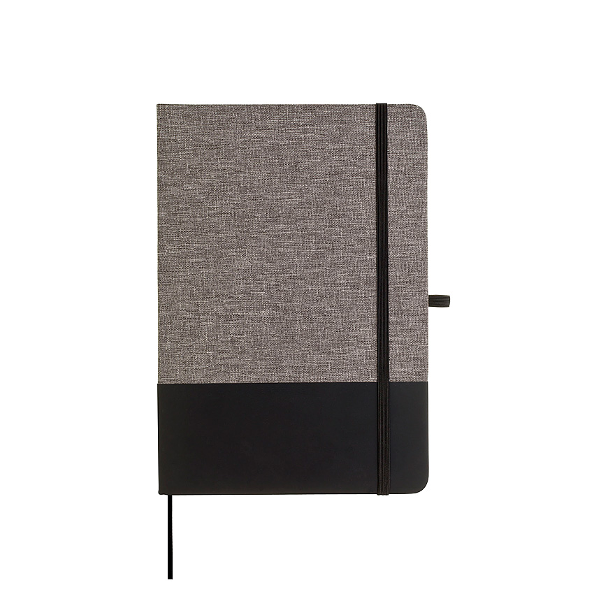 DIRAO A5 notebook made of RPET - black