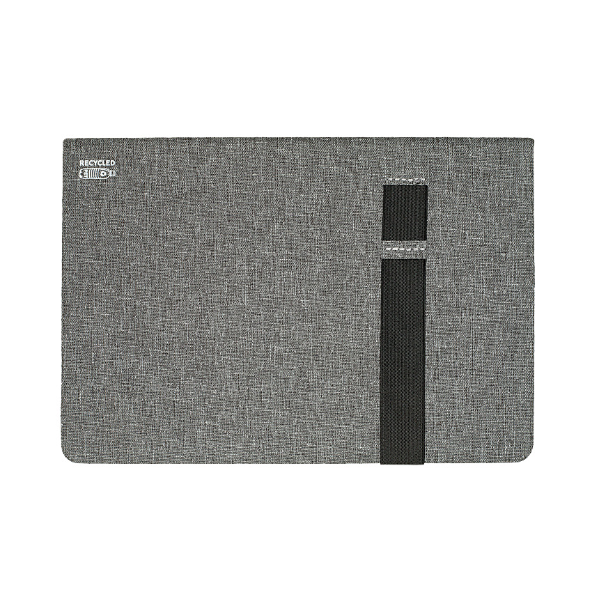 RECETI A5 notebook made of RPET - black