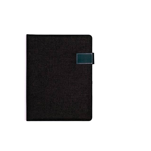 Portfolio textil STREPIA A4 - černá