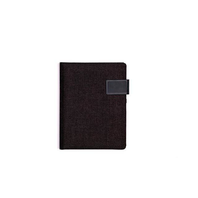 Portfolio textil STREPIA A5 - černá