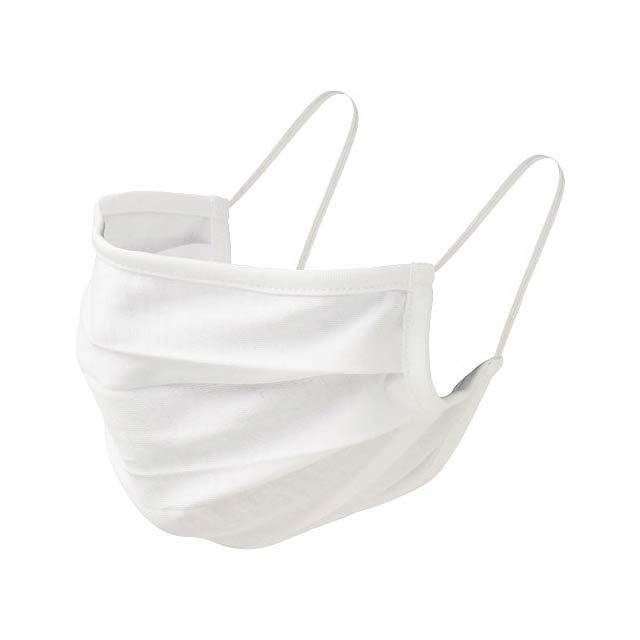 Calla GOTS Gesichtsmaske Bio-Baumwolle - Weiß 