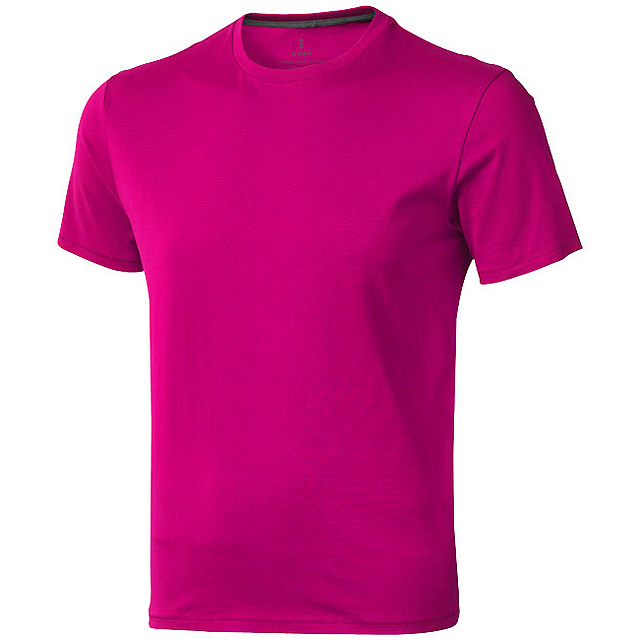 Nanaimo short sleeve men's t-shirt - pink