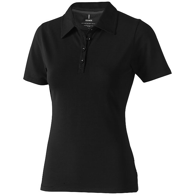 Markham Stretch Poloshirt für Damen - schwarz