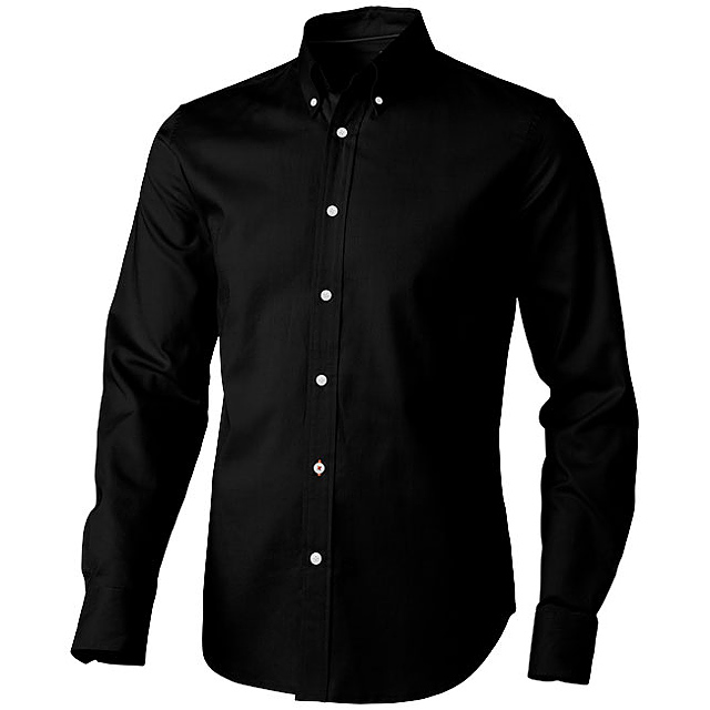 Vaillant košile s dlouhým rukávem - černá